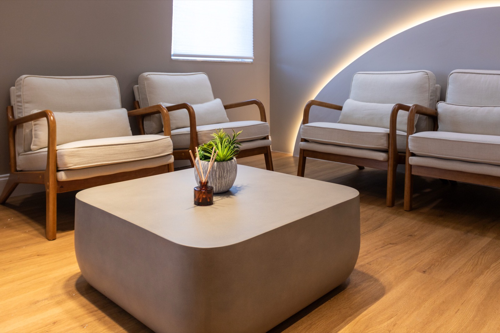 Ascend Mind and Body — a warm, modern medical office